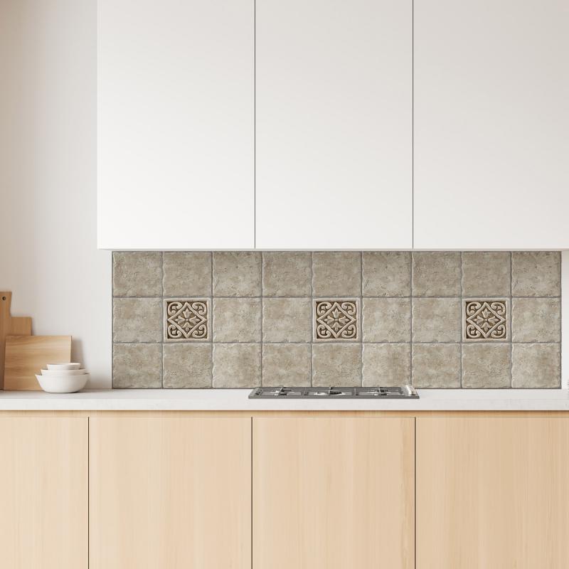 Lupia Pannello Paraschizzi Schienale Cucina con decorazione stampata, in Alluminio composito, Facile da applicare, Lavabile Ignifugo Resistente all'Acqua - brand Lupia, categoria: Arredo e decorazioni > Decorazioni da parete > Pannelli retro Cucina, disponibile su Vorreishop.