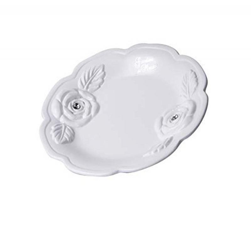 Piattino linea white 20x20x3 cm del brand Giardini di Marzo, categoria: Tavola e cucina > Accessori per la Tavola > Centrotavola e alzatine, disponibile su Vorreishop.